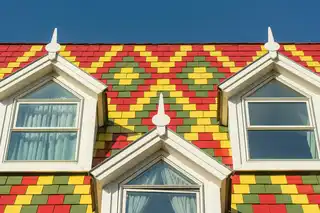 Toiture en bardeaux d'asphalte